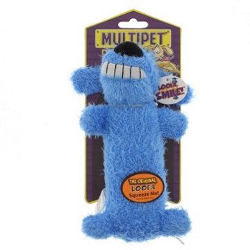 Multipet Mini Loofa Dog Toy Assorted, EACH