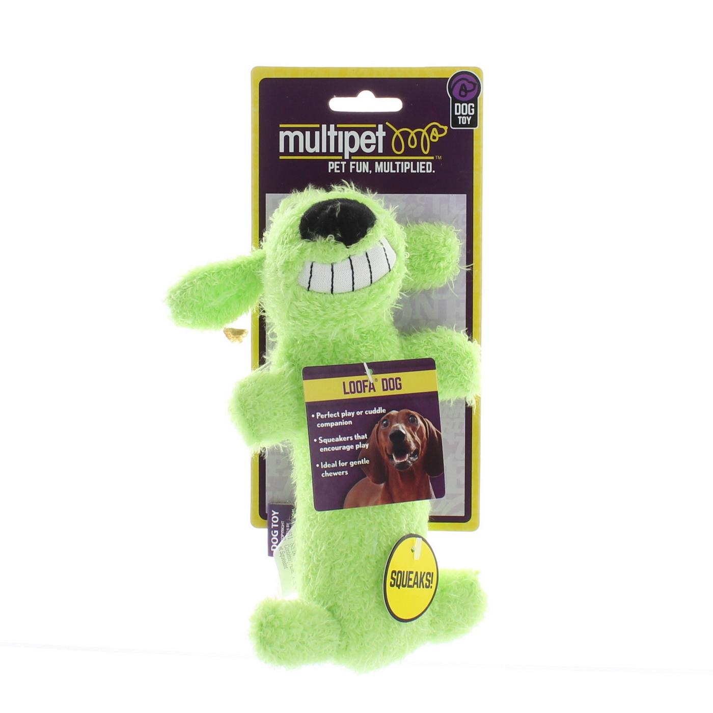 Multipet Mini Loofa Dog Toy Assorted; image 2 of 4
