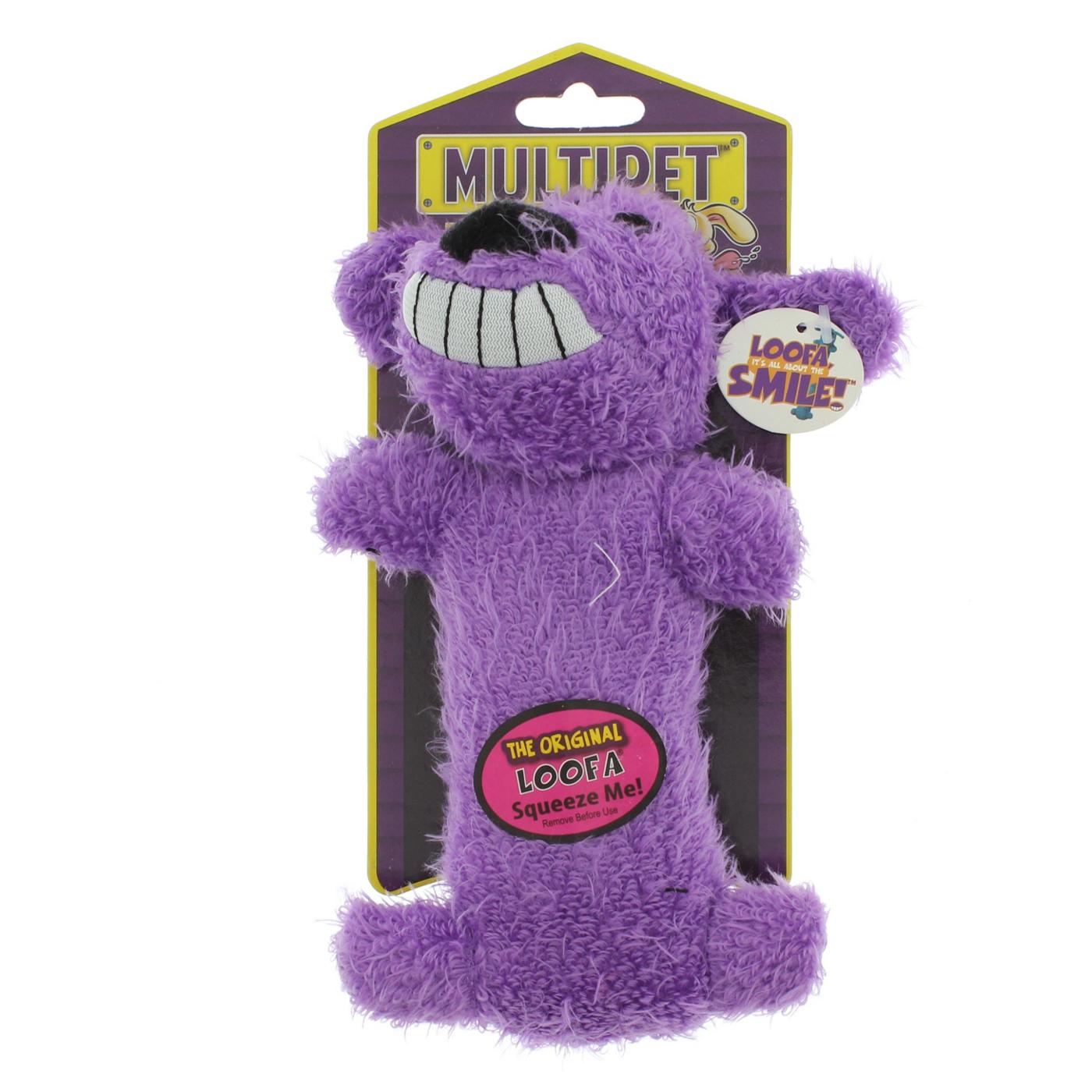Multipet Mini Loofa Dog Toy Assorted; image 4 of 4