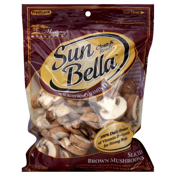 Monterey Sliced Brown Mushrooms Shop Mushrooms at HEB