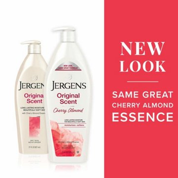 Jergens Dry Skin Moisturizer - Cherry Almond, 21 oz