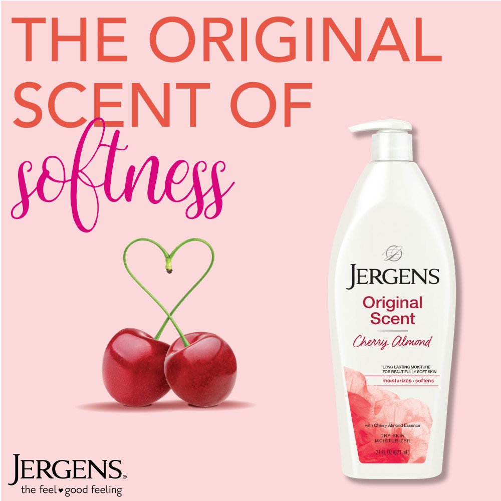 Jergens Original Cherry Almond Oil-Infused Moisturizer 330 mL