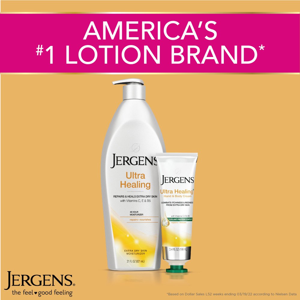 Assassin gentage Soar Jergens Ultra Healing Dry Skin Moisturizer - Shop Body Lotion at H-E-B
