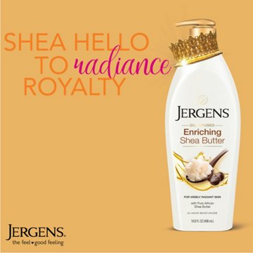 Jergens Enriching Shea Butter Moisturizer, 16.8 oz