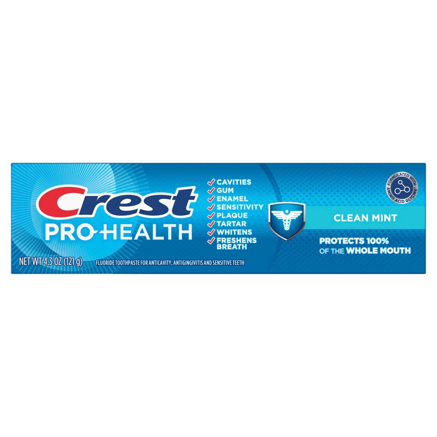 Crest Pro-Health Anticavity Toothpaste - Clean Mint; image 5 of 8