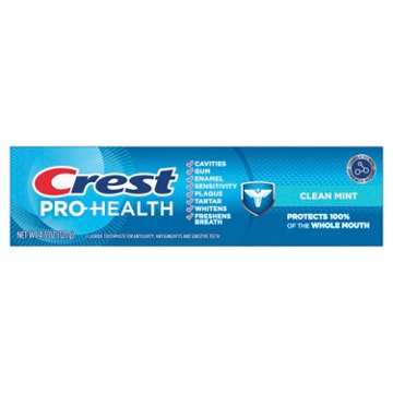 Crest Pro-Health Anticavity Toothpaste - Clean Mint, 4.3 oz