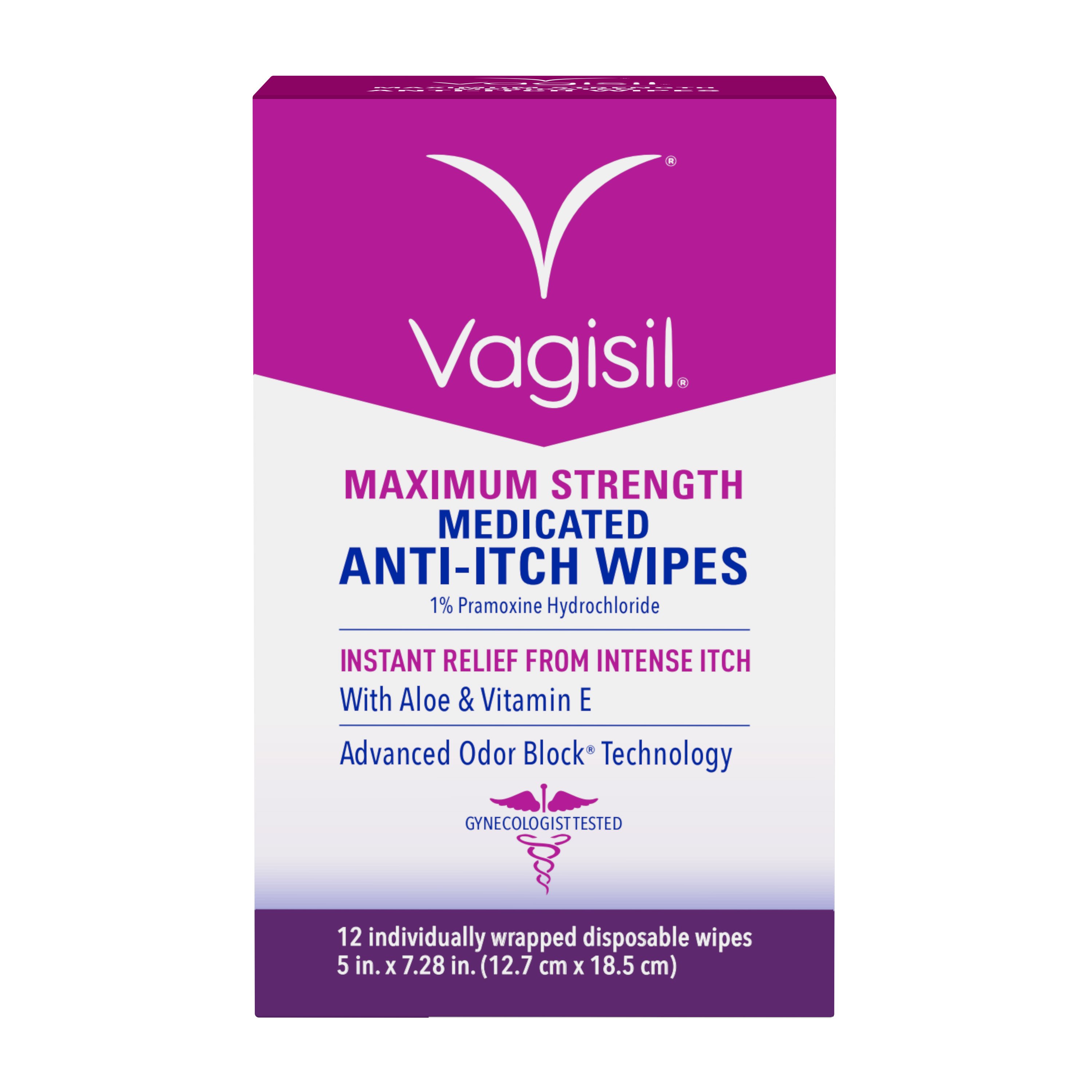 Vagisil Antiitch Medicated Wipes Shop Wipes & Washes at HEB