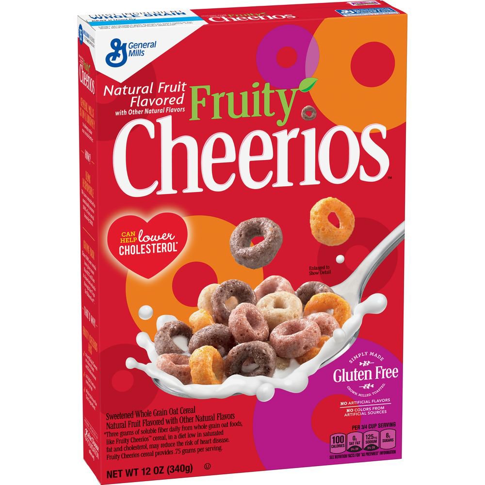 General Mills Fruity Cheerios Cereal Shop Cereal at HEB