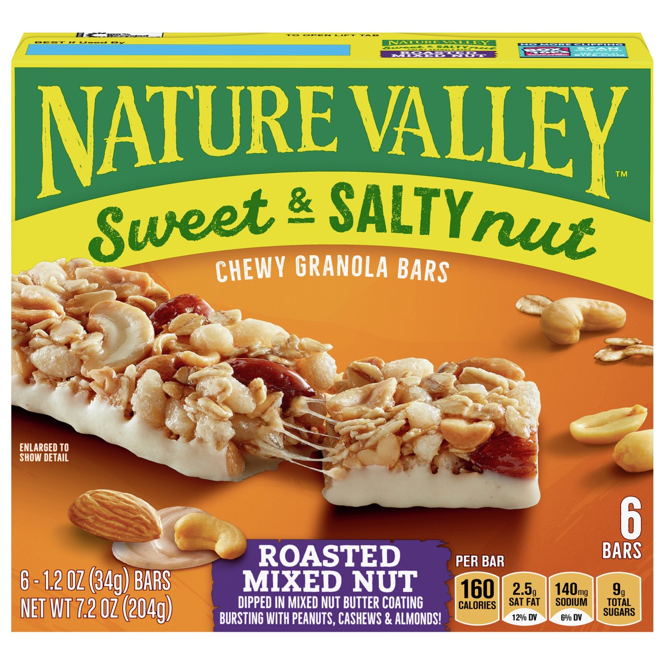 Nature Valley Sweet & Salty Nut Roasted Mixed Nut Granola Bars Shop