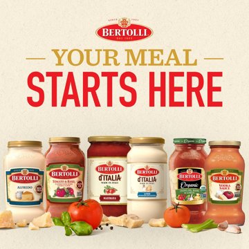 Bertolli Alfredo Sauce with Aged Parmesan Cheese, 15 oz