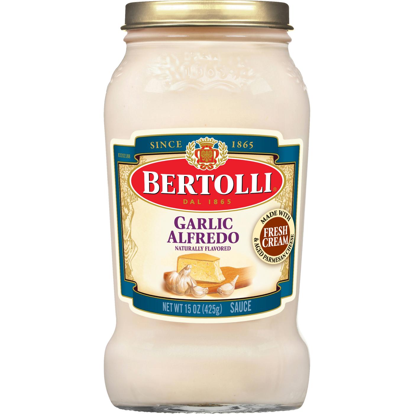 Bertolli Garlic Alfredo Sauce with Aged Parmesan Cheese; image 1 of 7