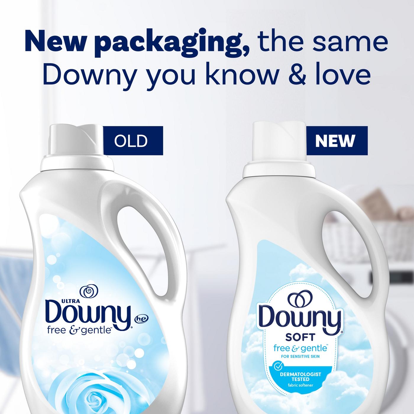 Downy Ultra Free & Gentle HE Liquid Fabric Softener, 60 Loads; image 4 of 10