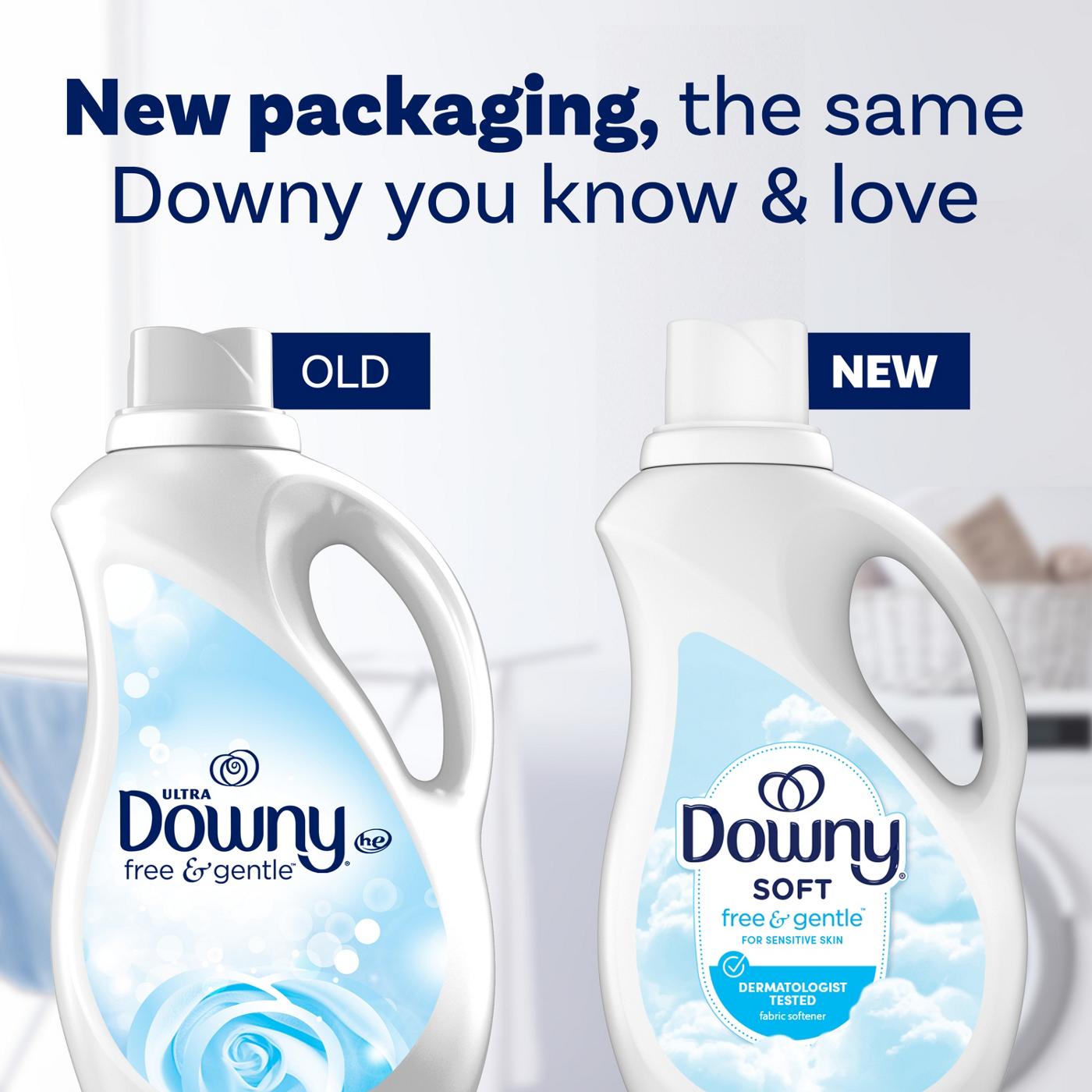 Downy Ultra Free & Gentle HE Liquid Fabric Softener, 60 Loads; image 4 of 9