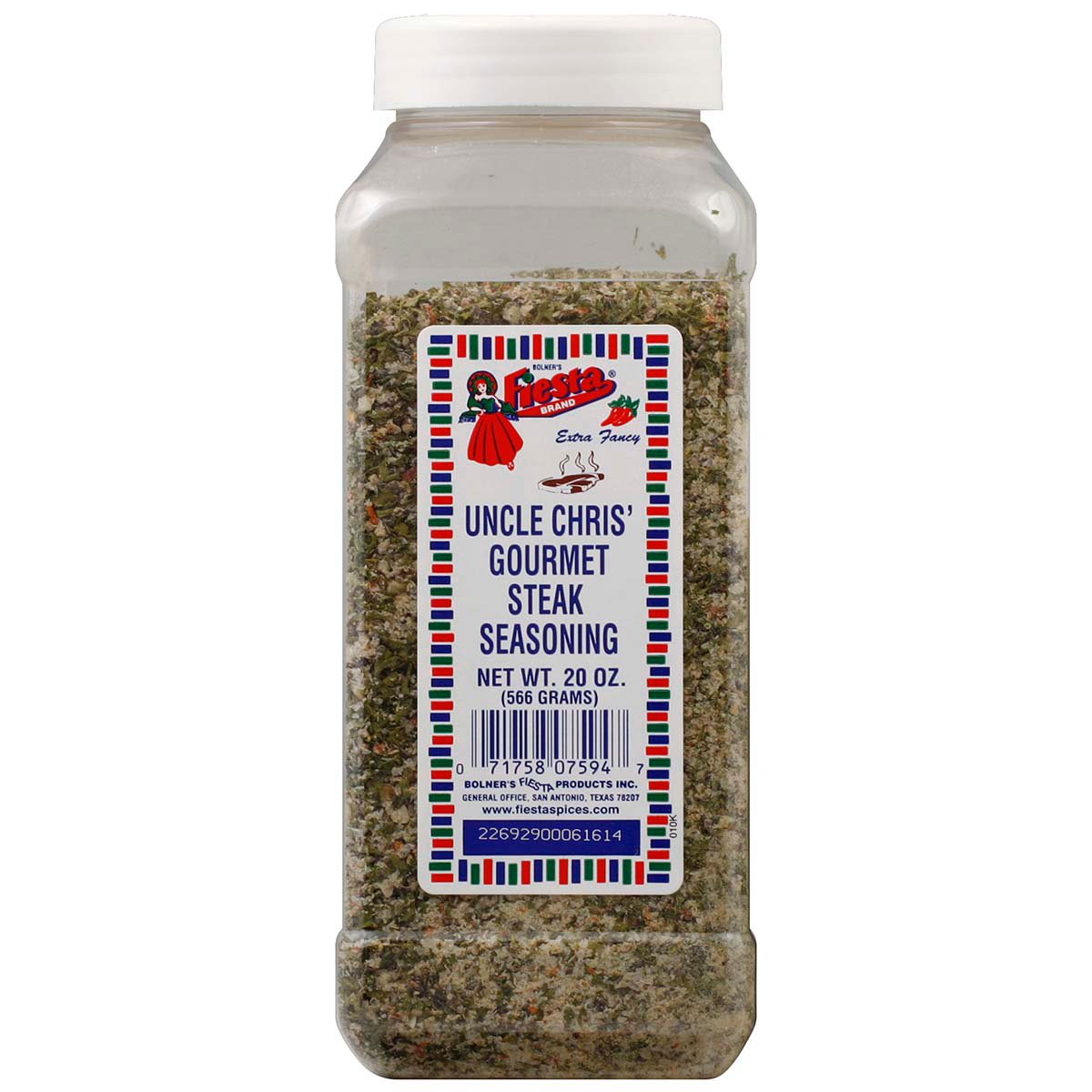 Bolner's Fiesta Uncle Chris' Gourmet Steak Seasoning Shop Spice Mixes at HEB