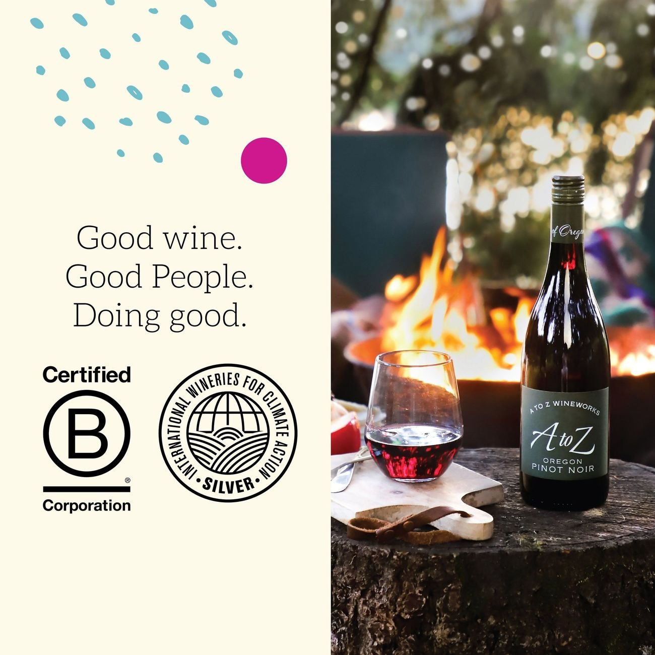 A to Z Pinot Noir Oregon Red Wine - Shop Wine at H-E-B
