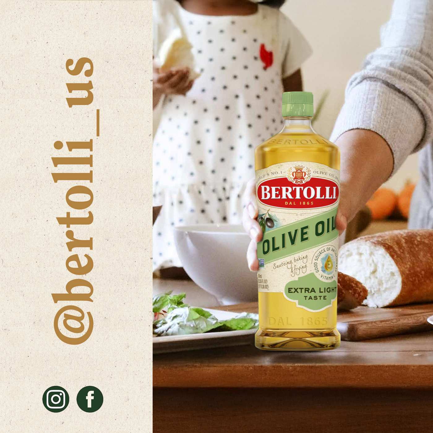 Bertolli Extra Light Tasting Olive Oil; image 3 of 9