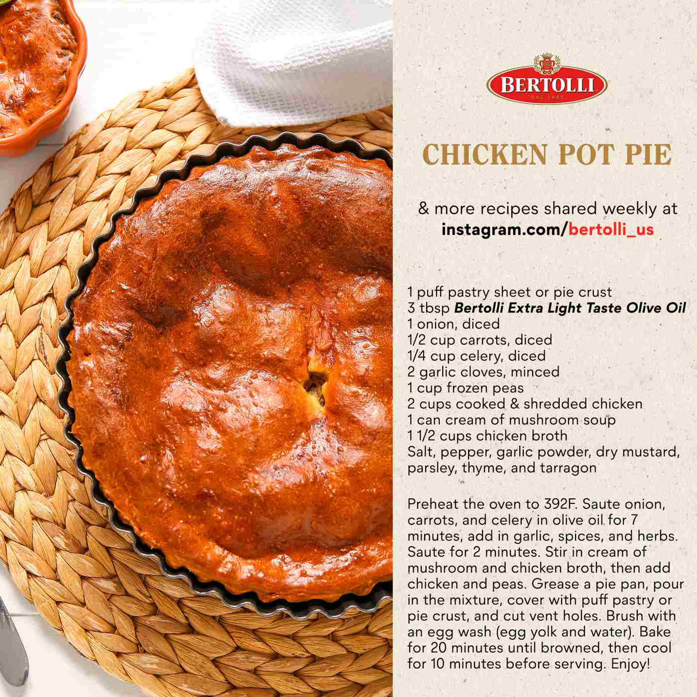 Bertolli Extra Light Tasting Olive Oil; image 6 of 9