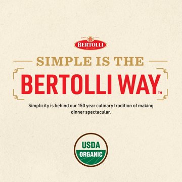 Bertolli Organic Olive Oil, Basil and Garlic Sauce, 24 oz