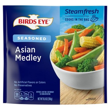 Birds Eye Frozen Steamfresh Seasoned Asian Medley, 10.8 oz