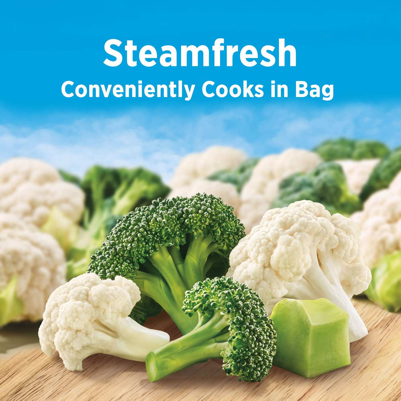 Birds Eye Frozen Steamfresh Broccoli & Cauliflower; image 6 of 7