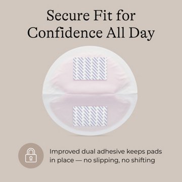 Lansinoh Stay Dry Disposable Nursing Pads for Breastfeeding, 60 ct