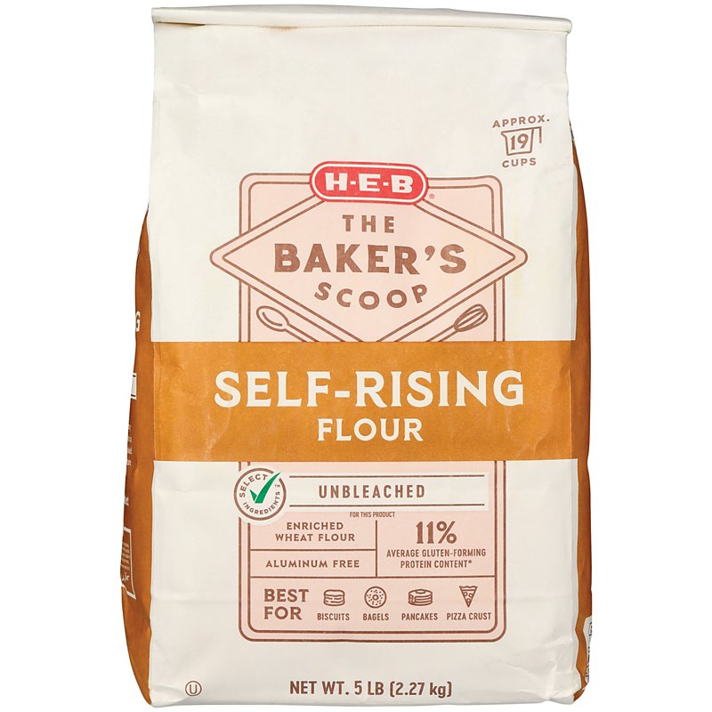 Self raising flour vs all purpose flour