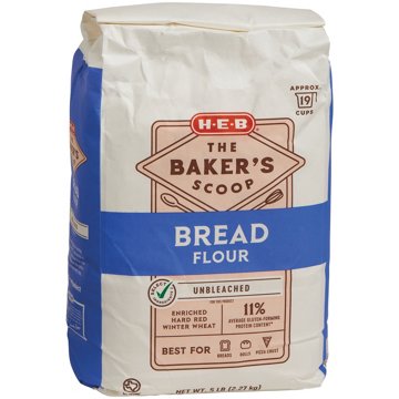 H-E-B The Baker's Scoop Bread Flour, 5 lbs