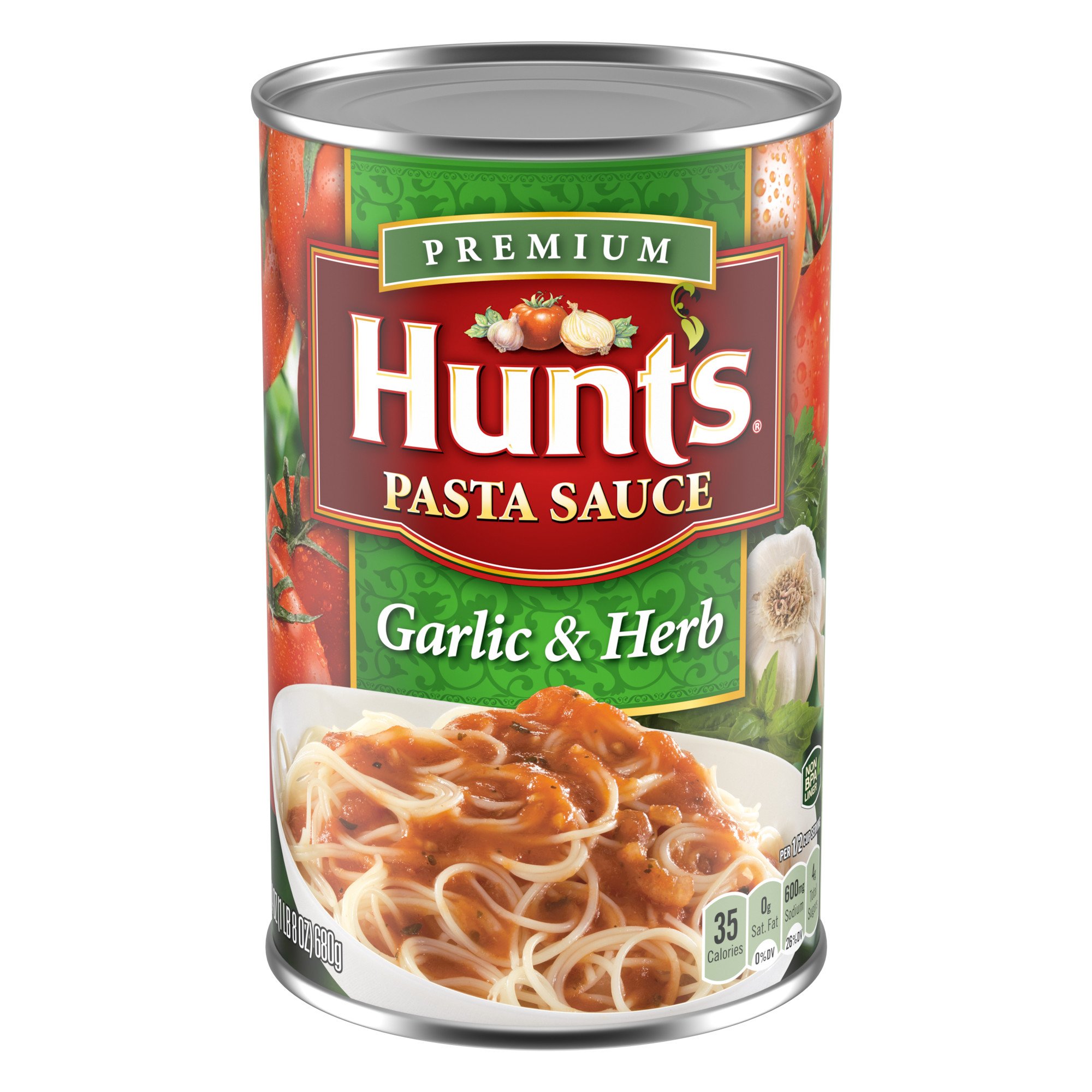 Hunt S Garlic And Herb Pasta Sauce Shop Sauces Marinades At H E B