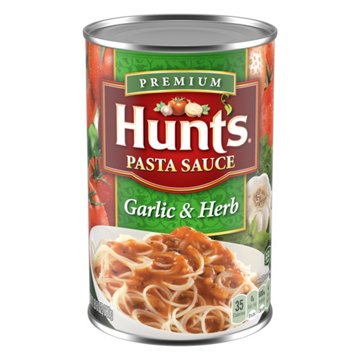 Hunt's Garlic & Herb Pasta Sauce, 24 oz