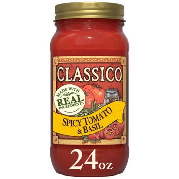 Classico Spicy Tomato & Basil Pasta Sauce