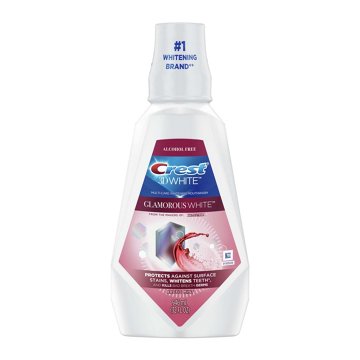 Crest 3D White Glamorous White Multi-Care Whitening Mouthwash - Fresh Mint, 32 oz