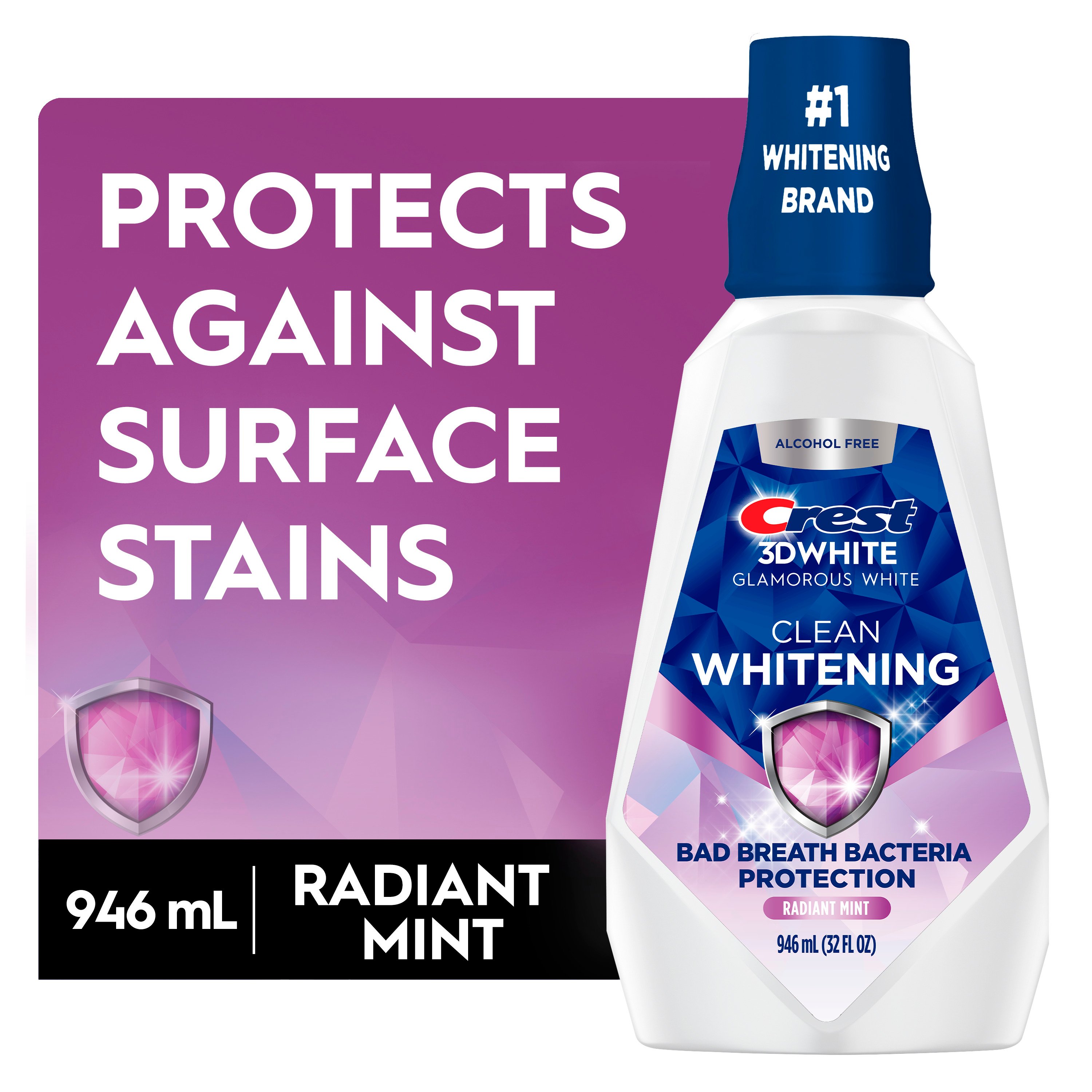 Crest 3D White Mouthwash - Thumbnail 5