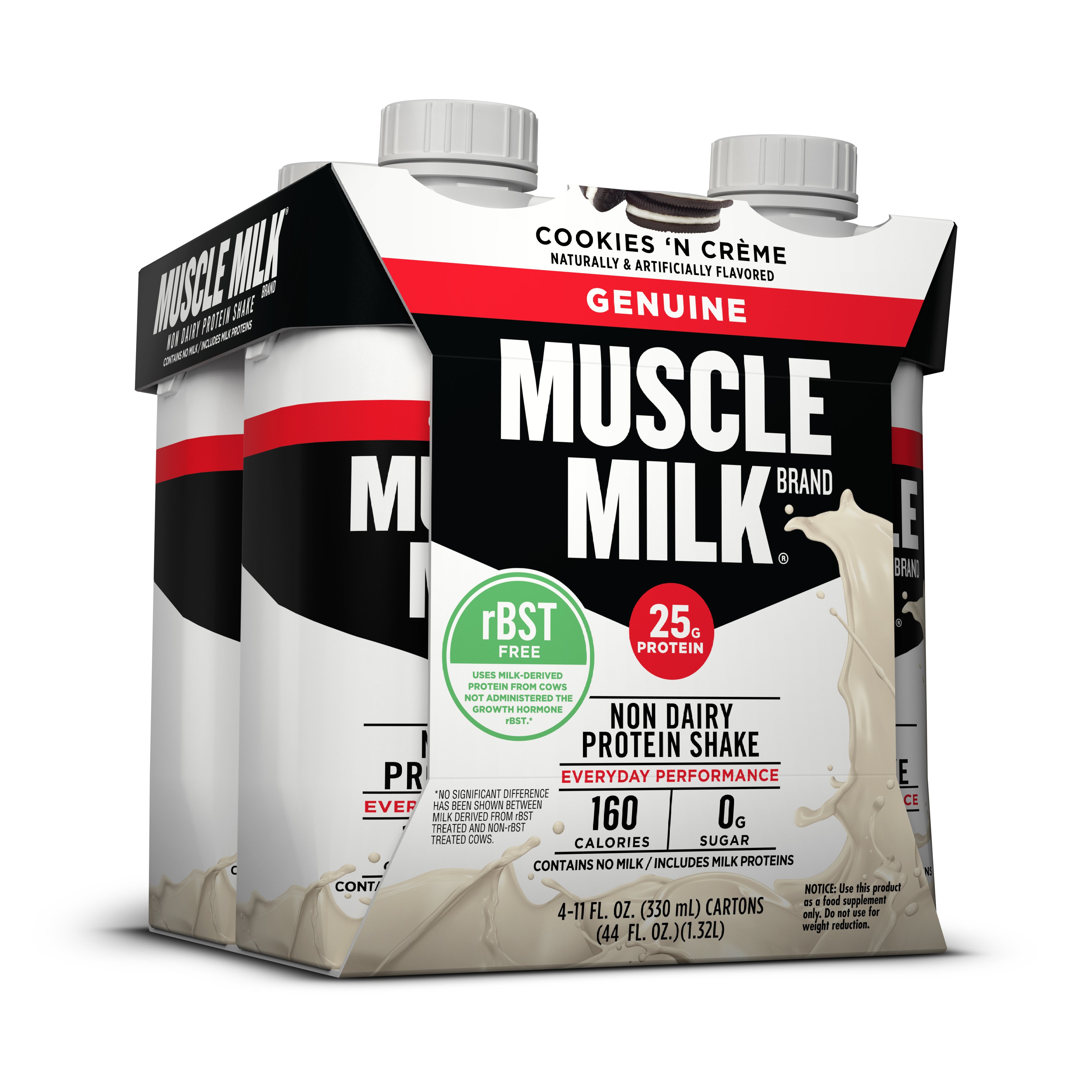 Muscle Milk Cookies 'n Crème Genuine Non Dairy Protein Shakes Shop