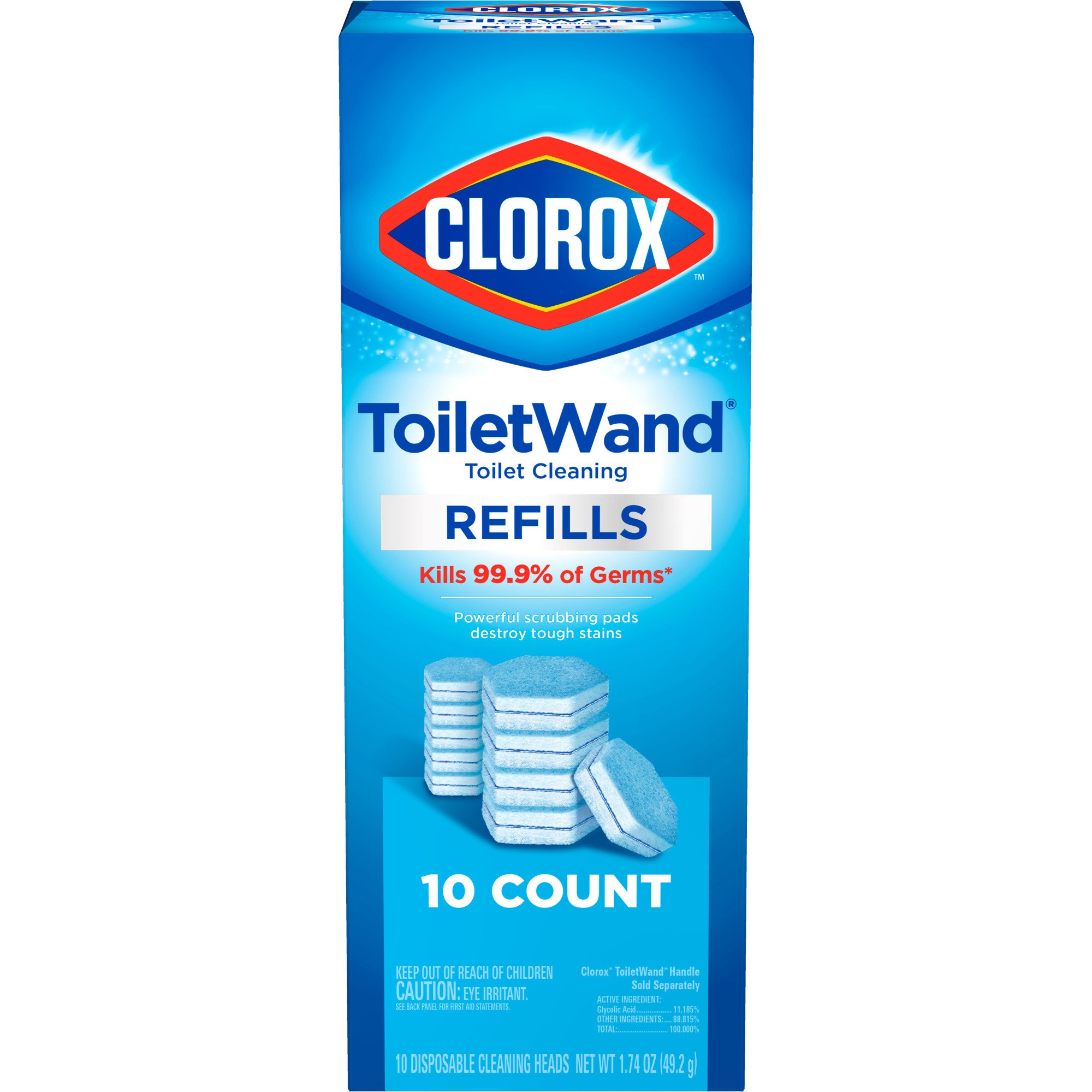 Clorox Toilet Wand Refills Shop Brushes at HEB