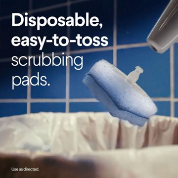 Clorox Toiletwand Toilet Cleaning Refills Disinfecting Scrubbing Pads, 10 ct