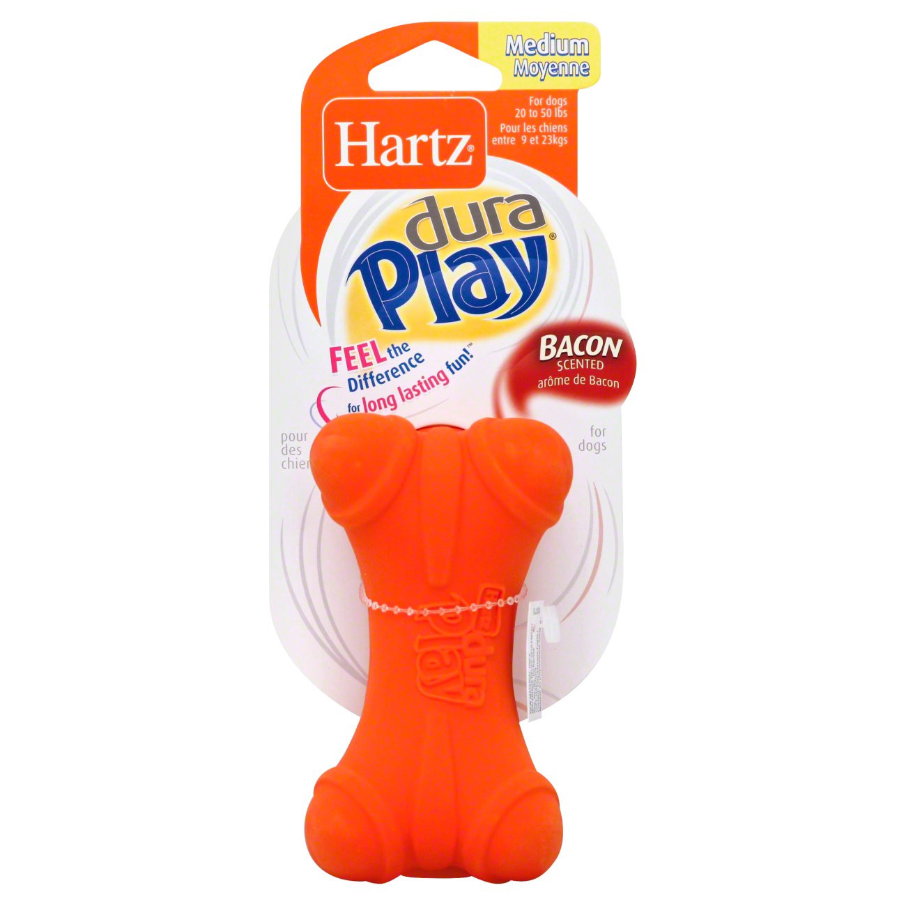 hartz dura play bacon scented dog toy