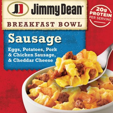 Jimmy Dean Frozen Breakfast Bowl - Sausage, Egg, Potato & Cheddar
