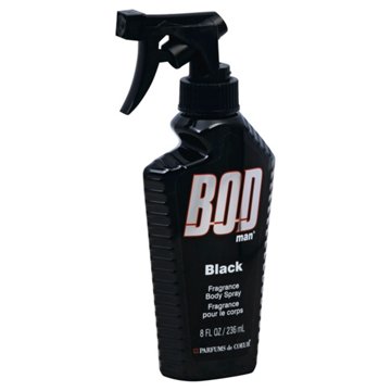 BOD Man Black Fragrance Body Spray, 8 oz