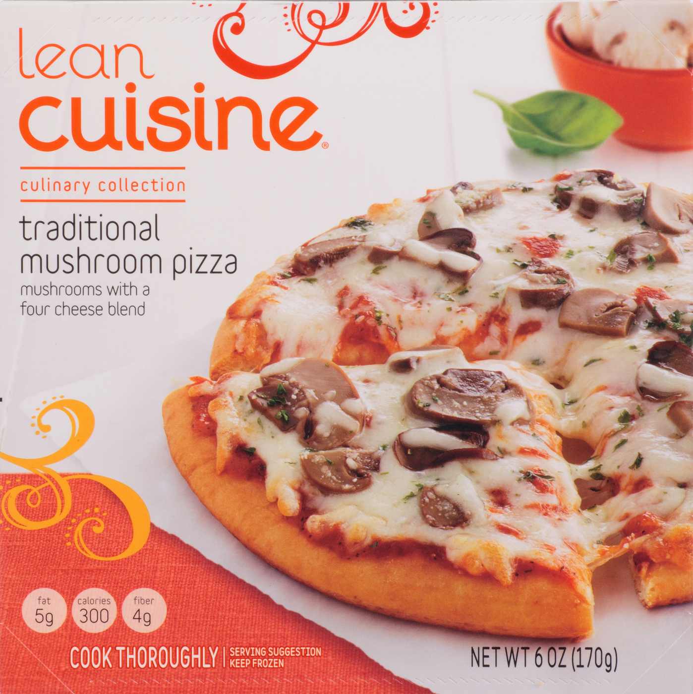 Lean Cuisine Culinary Collection Traditional Mushroom Pizza; image 1 of 3