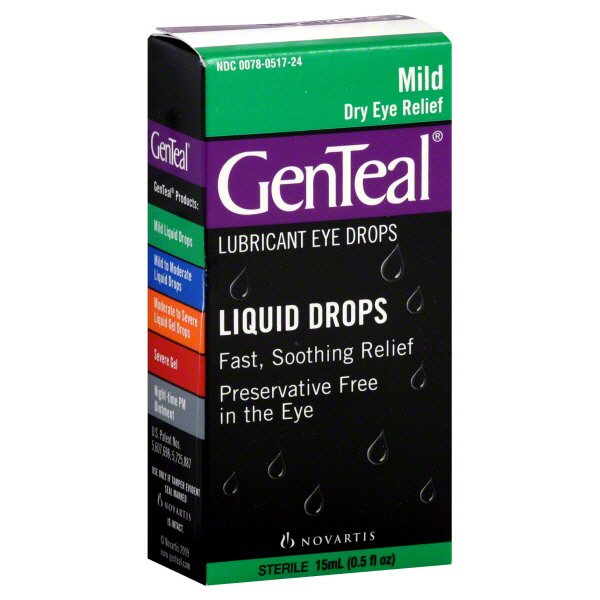 GenTeal Mild Dry Eye Relief Liquid Drops Shop Eye Drops & Lubricants
