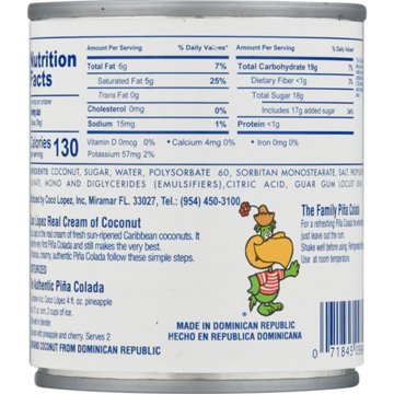 Coco Lopez Real Cream of Coconut, 8.5 oz