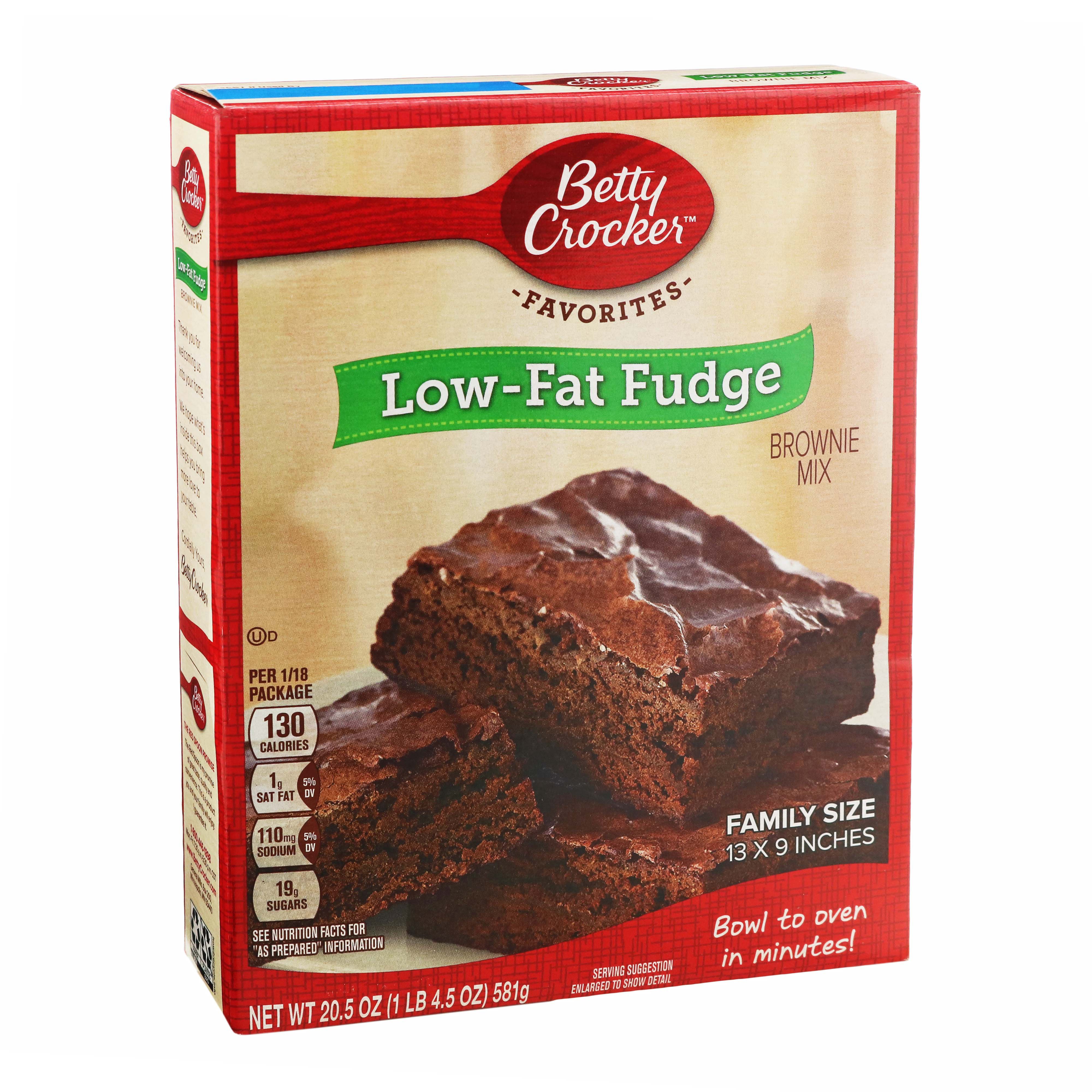 Betty Crocker Low Fat Fudge Brownie Mix - Shop Baking Mixes At H-E-B