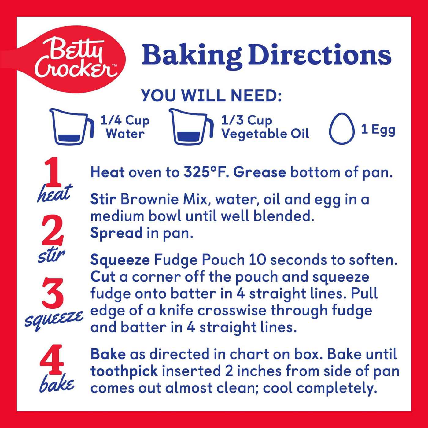 Betty Crocker Delights Supreme Fudge Brownie Mix; image 3 of 5