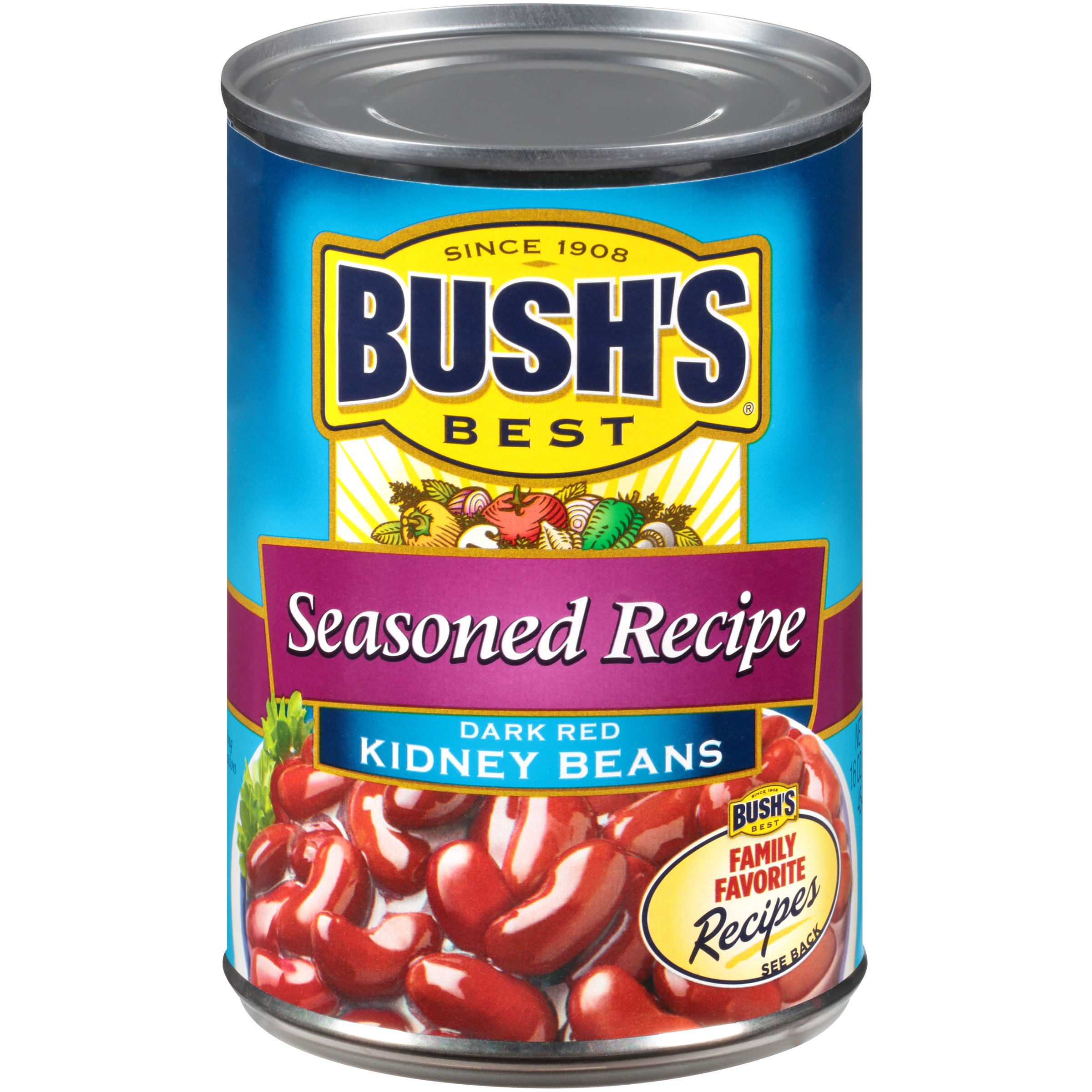 Bush's Best Seasoned Recipe Kidney Beans Shop Beans & Legumes at HEB