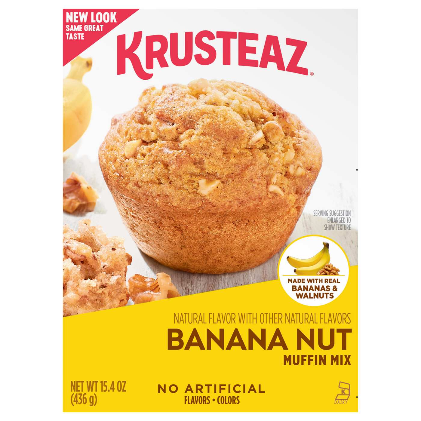 Krusteaz Banana Nut Muffin Mix; image 1 of 7