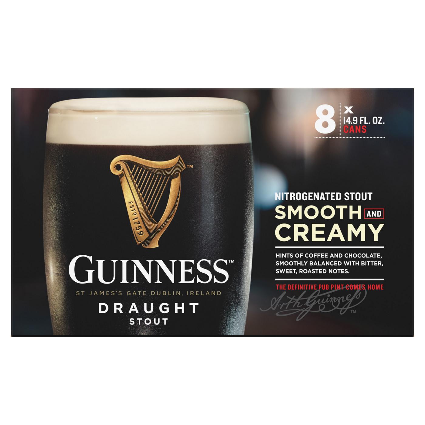 Guinness Draught Stout Beer; image 1 of 6