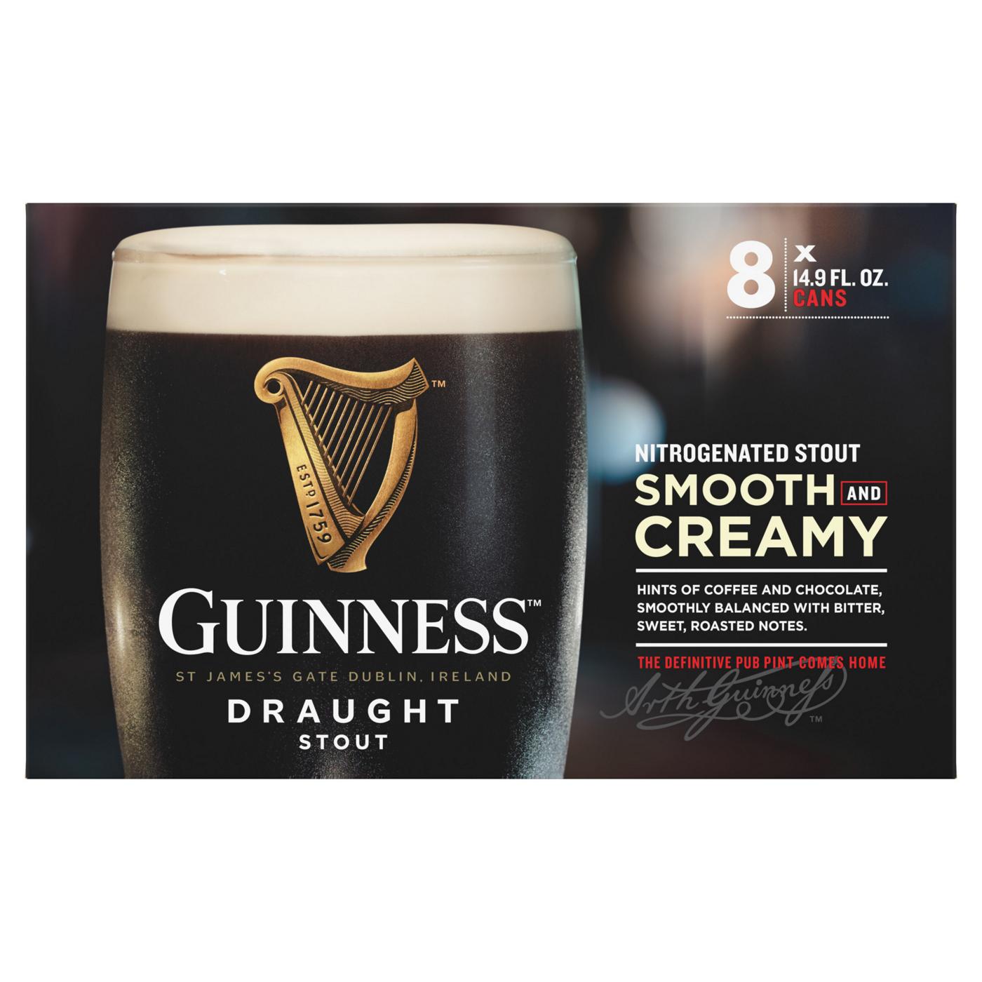Guinness Draught Stout Beer; image 2 of 6