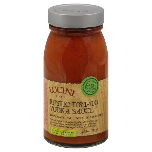 Lucini Rustic Tomato Vodka Sauce Shop Lucini Rustic Tomato Vodka