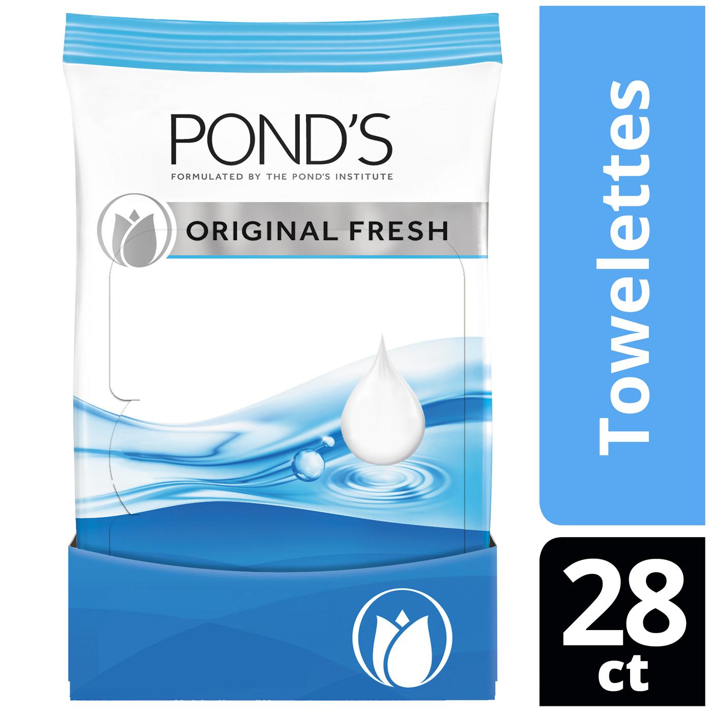 Pond's Original Fresh Moisture Clean Towelettes; image 3 of 3