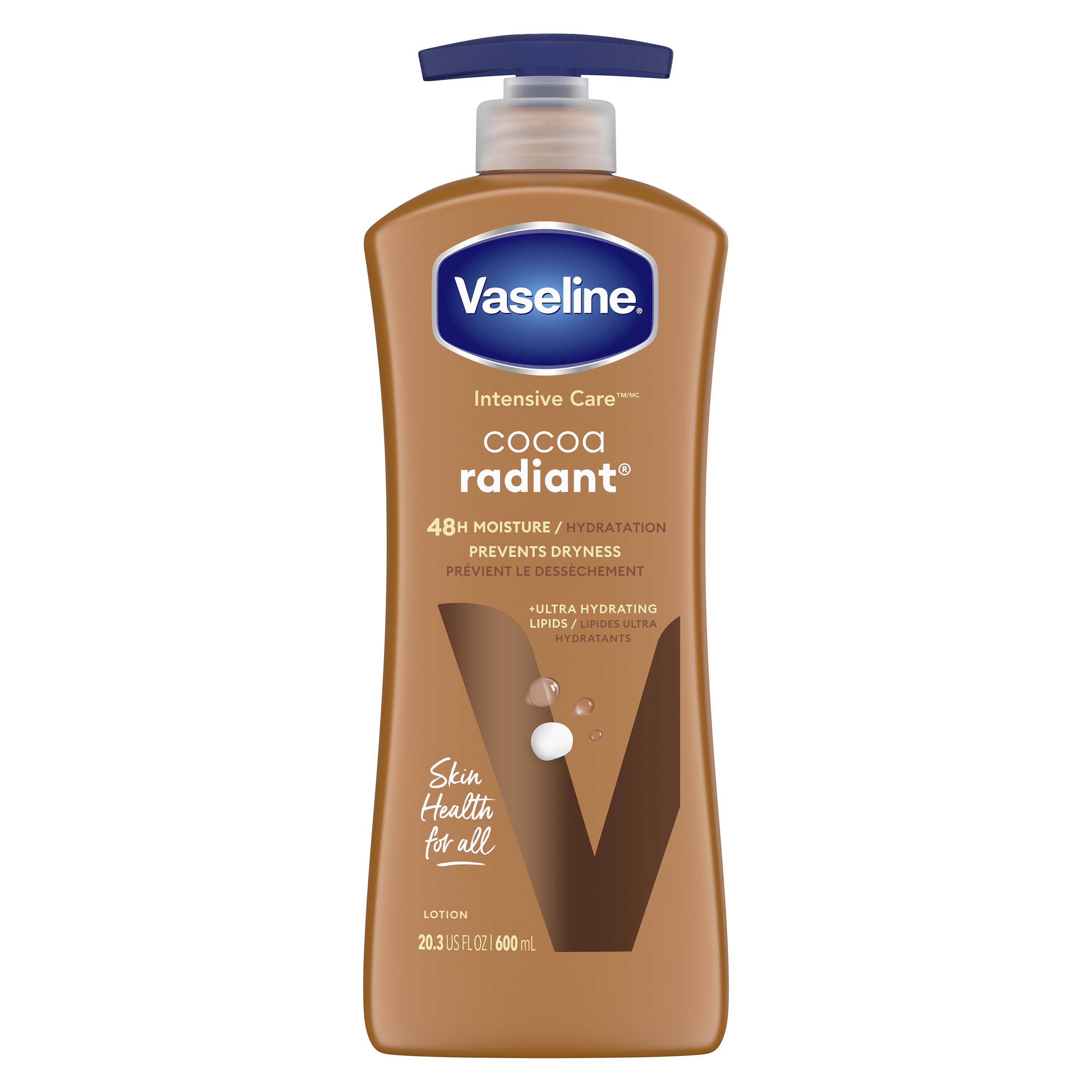 Vaseline Intensive Care Cocoa Radiant Lotion Shop Body lotion at HEB
